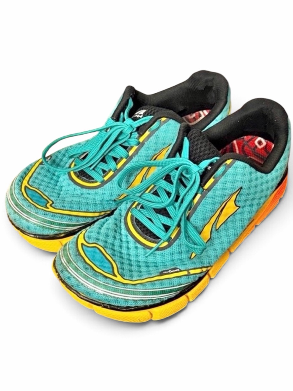 Altra Women’s Torin 2.0 Running Shoes in Parrot Blue and Yellow Size 10